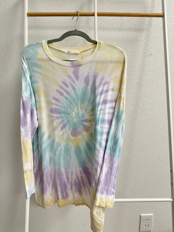 Robin Pastel Tie-Dye Top sold by Worth Collective