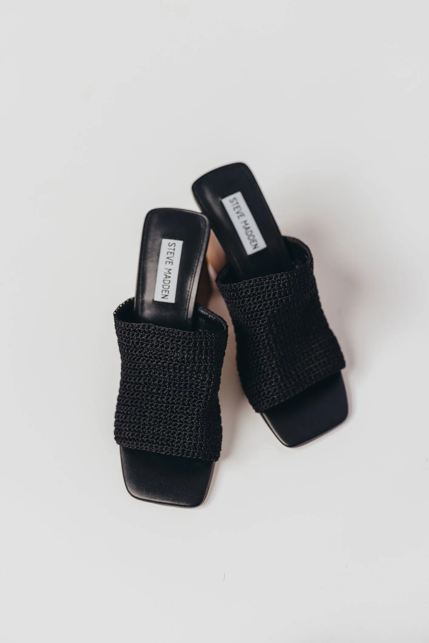 Steve Madden Realize Slide Sandal in Black sold by Worth Collective product image thumbnail 3