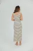 Scarlett Tank Maxi Dress in Cream/Black sold by Worth Collective
