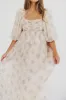 Melody Maxi Dress in Petal Pink - Bump Friendly & Inclusive Sizing (S-3XL) sold by Worth Collective