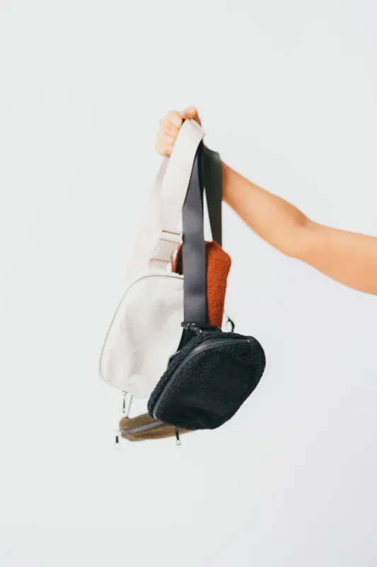 Harmony Sherpa Crossbody - Available in 4 Colorways sold by Worth Collective