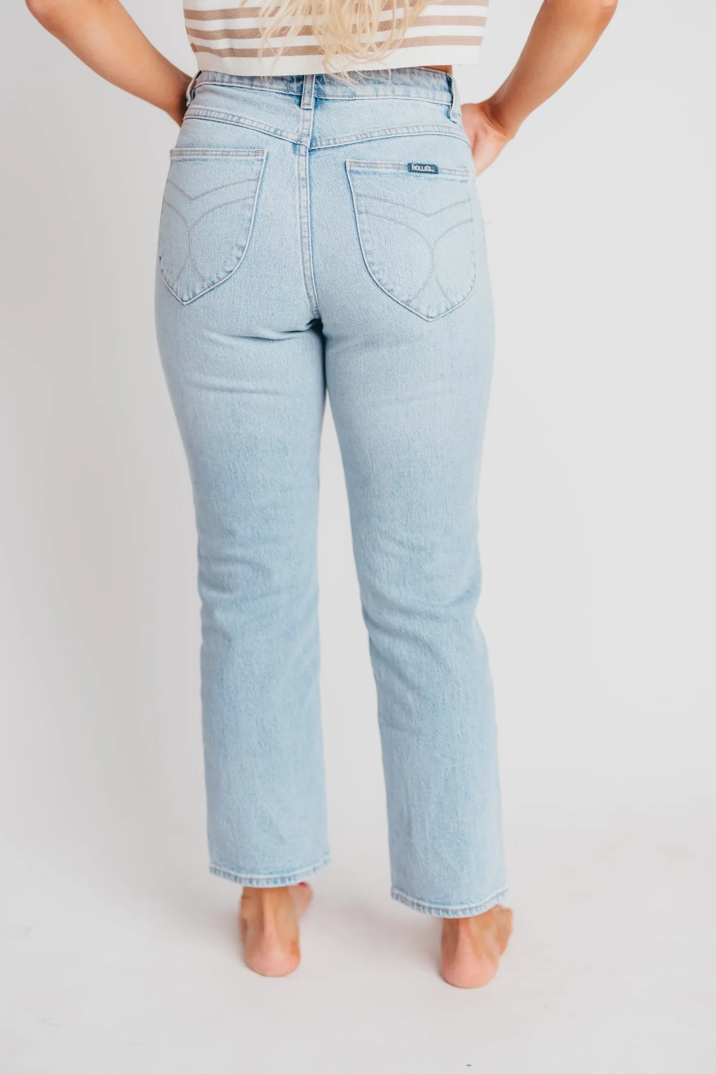 Rollas Original Straight Denim in Sunshine sold by Worth Collective product image thumbnail 2