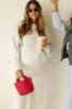 Comfy Cozy Sweatshirt in Grey - Bottoms Sold Separately sold by Worth Collective