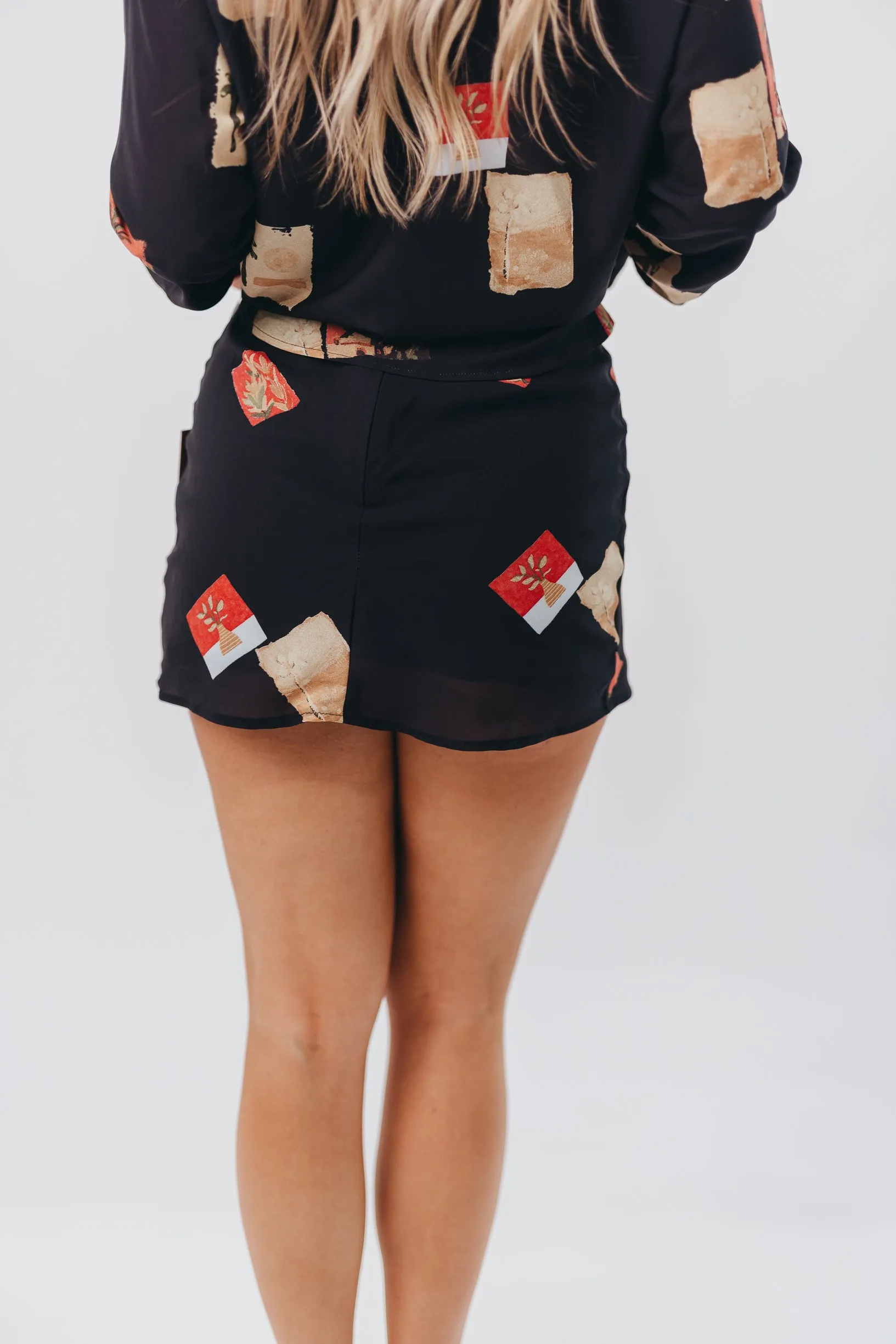 Cozumel Mini Skirt in Black sold by Worth Collective product image thumbnail 2