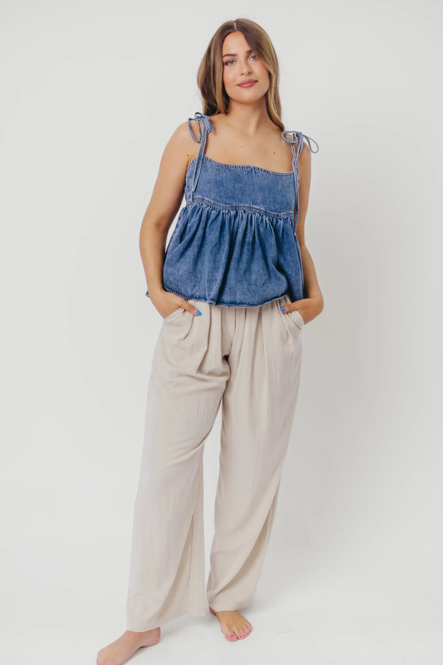 Rory Pants in Bone sold by Worth Collective product image thumbnail 4