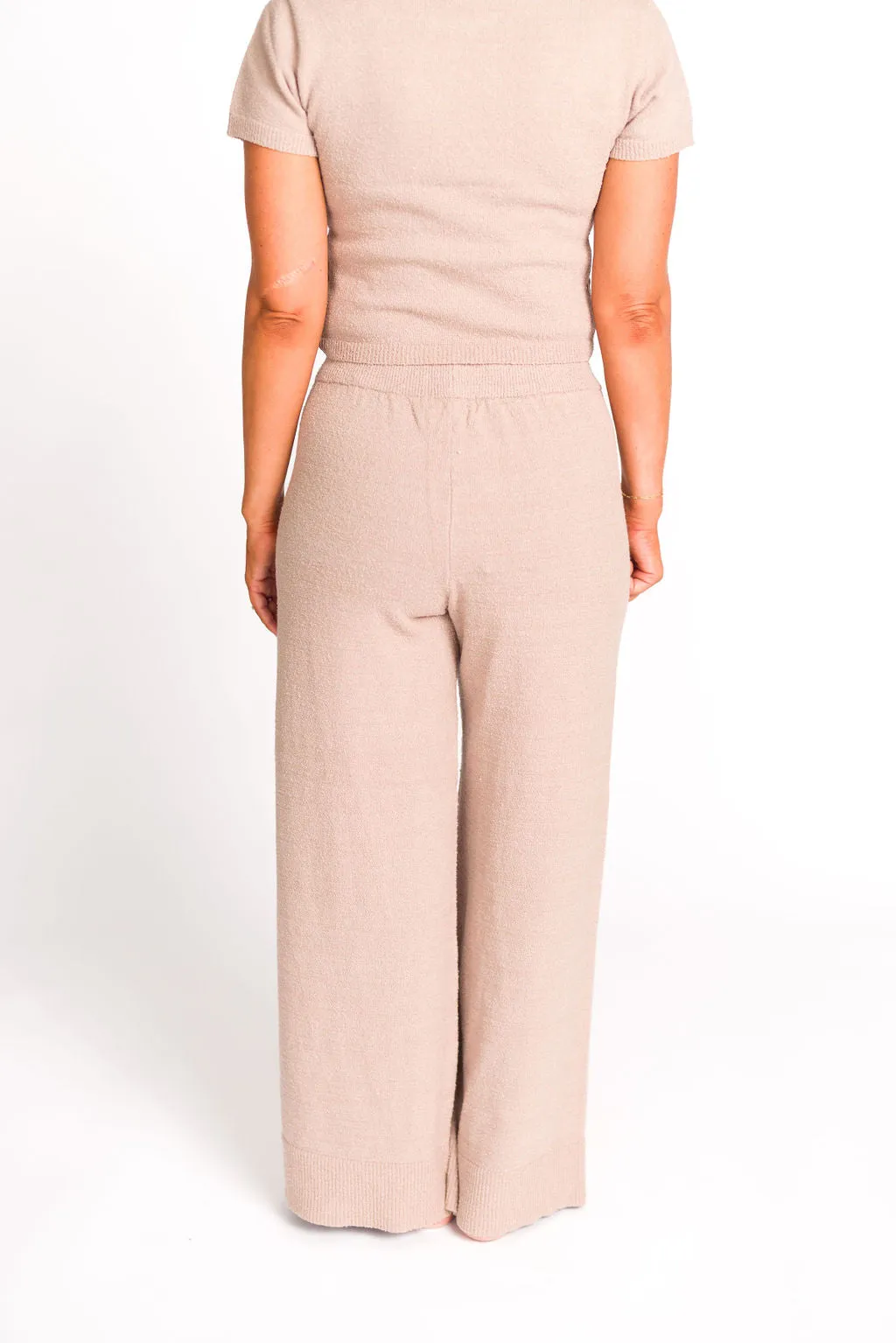 Andre Knit Top and Pants Set in Mocha sold by Worth Collective product image thumbnail 3