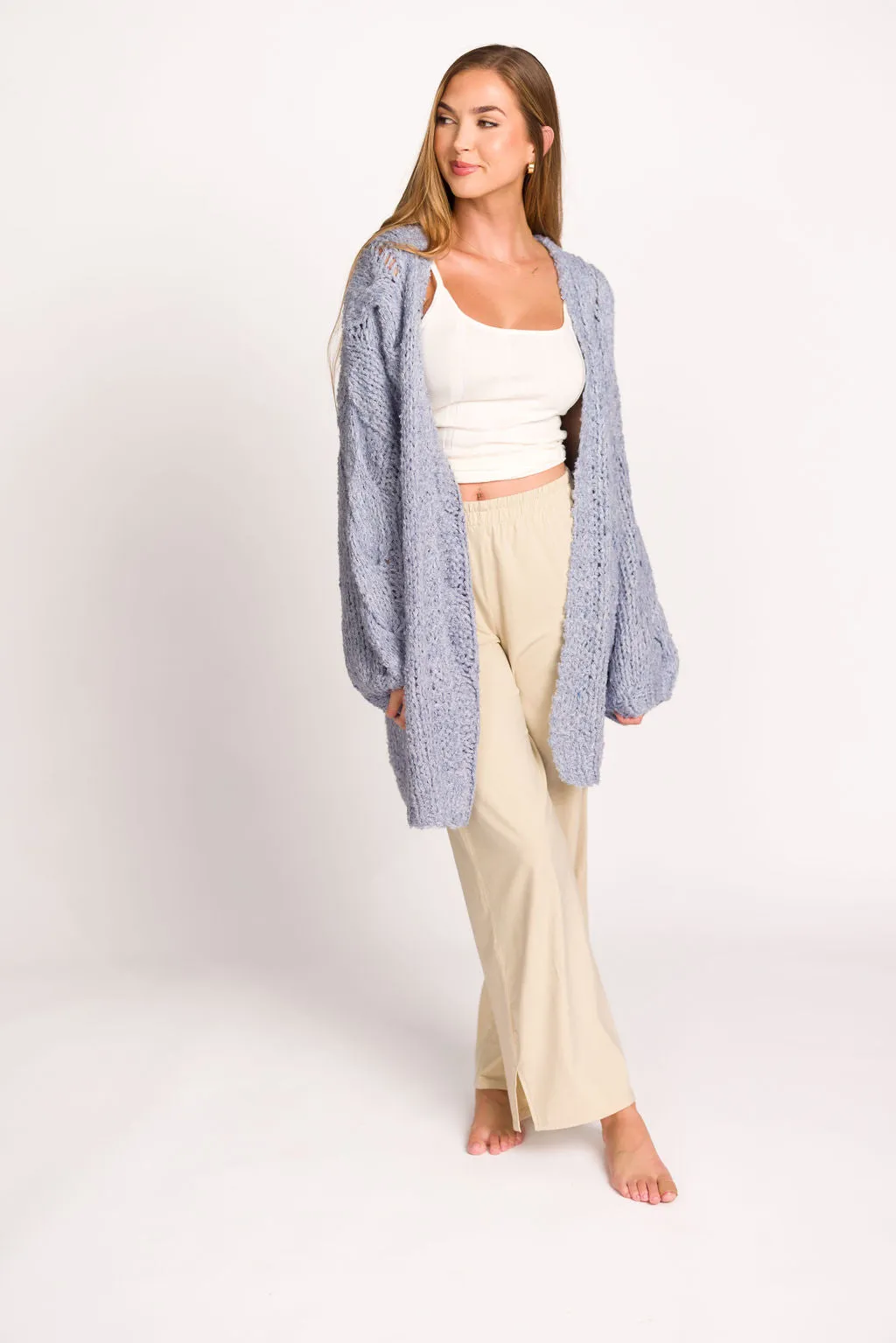 Aspen Knit Cardigan in Thunder sold by Worth Collective product image thumbnail 2