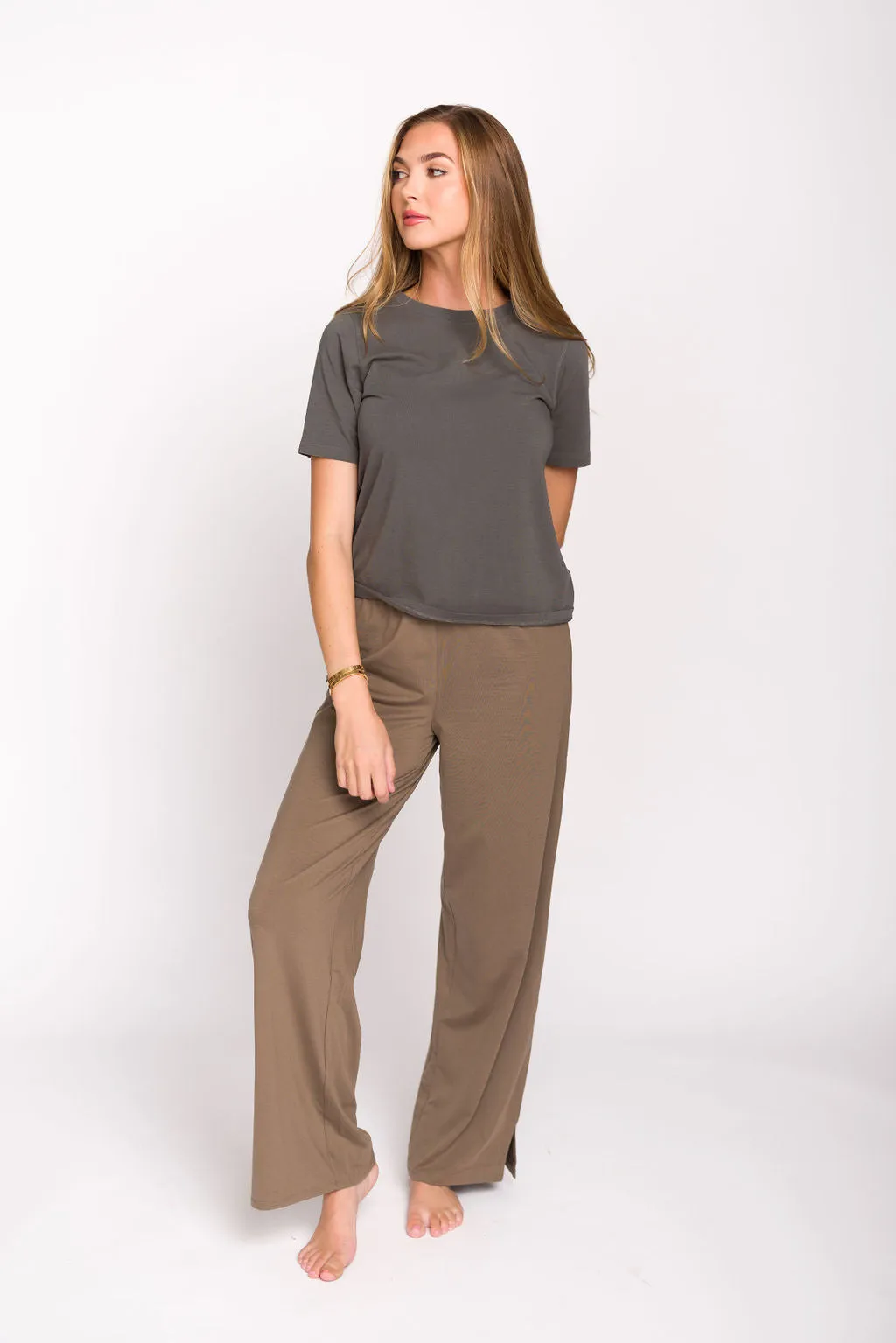 Classic Boxy Fit Tee in Urban Chic sold by Worth Collective product image thumbnail 4