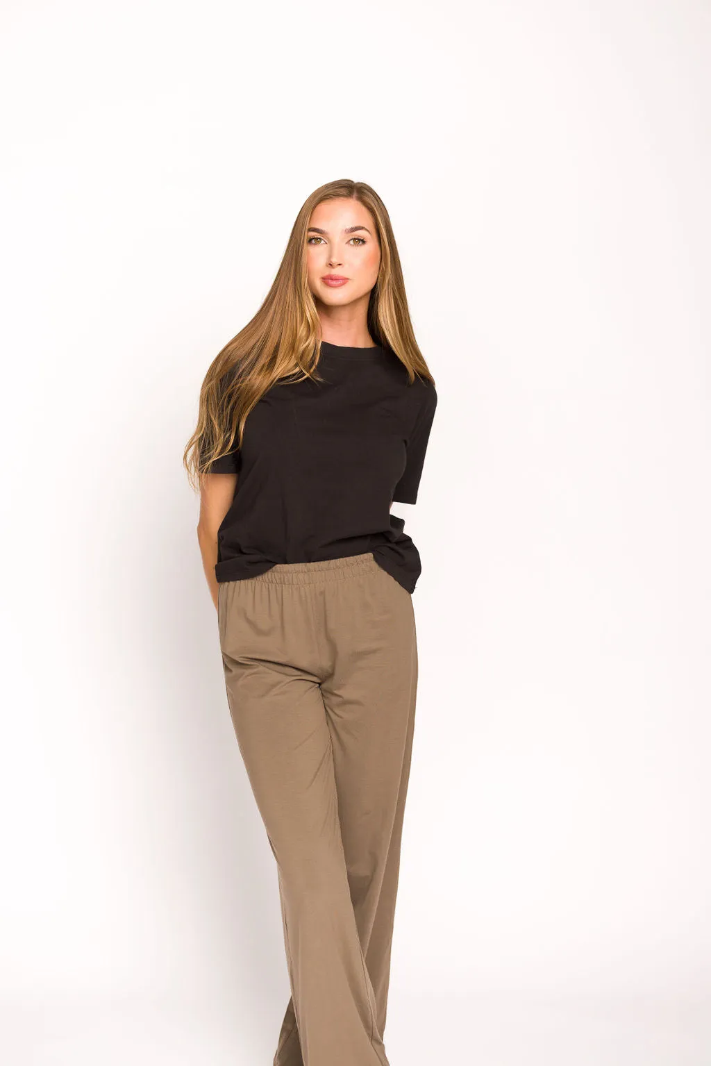 Classic Boxy Fit Tee in Black sold by Worth Collective product image thumbnail 2