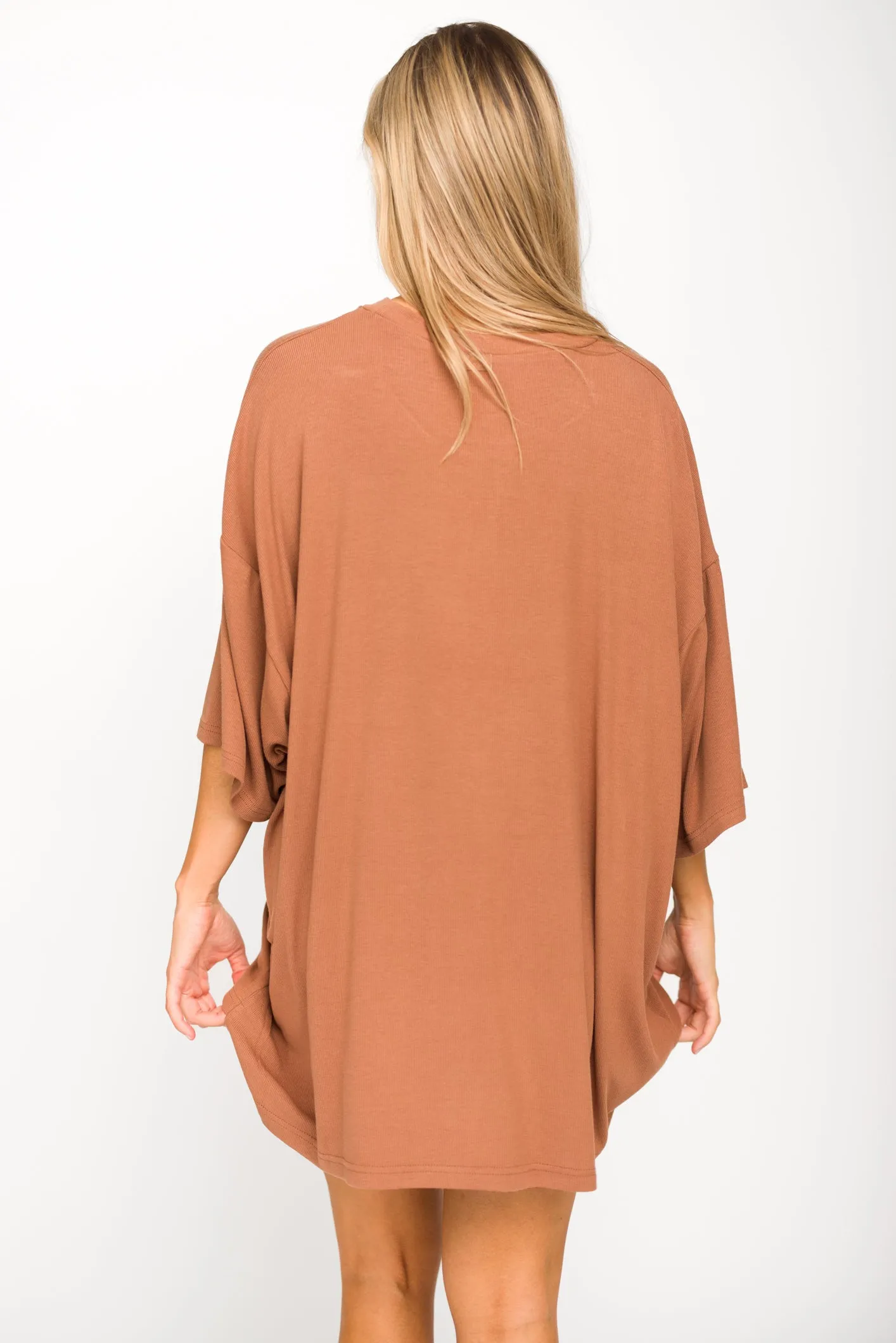 All Weekend Long Set - Short Sleeves - in Camel sold by Worth Collective product image thumbnail 3