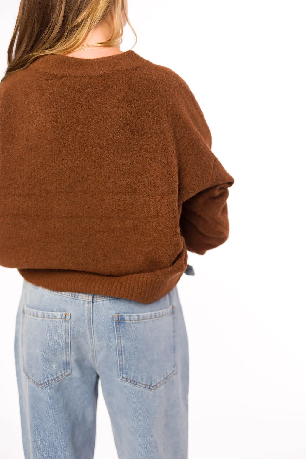 Julien Sweater in Mocha sold by Worth Collective product image thumbnail 4