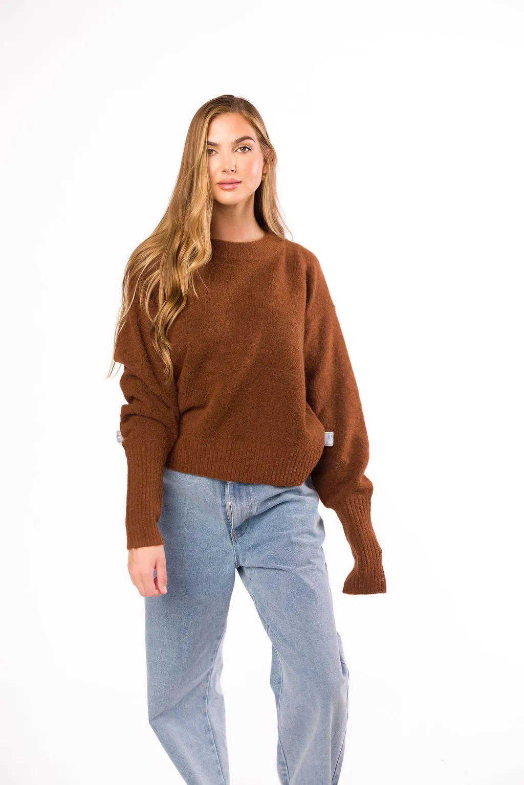Julien Sweater in Mocha sold by Worth Collective product image thumbnail 2