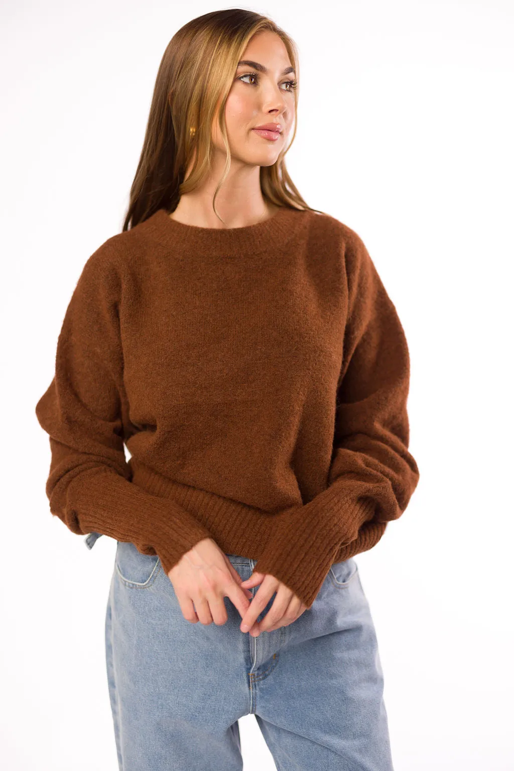 Julien Sweater in Mocha sold by Worth Collective product image thumbnail 5