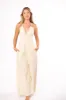 Midweek 100% Cotton Denim Jumpsuit in Ivory sold by Worth Collective