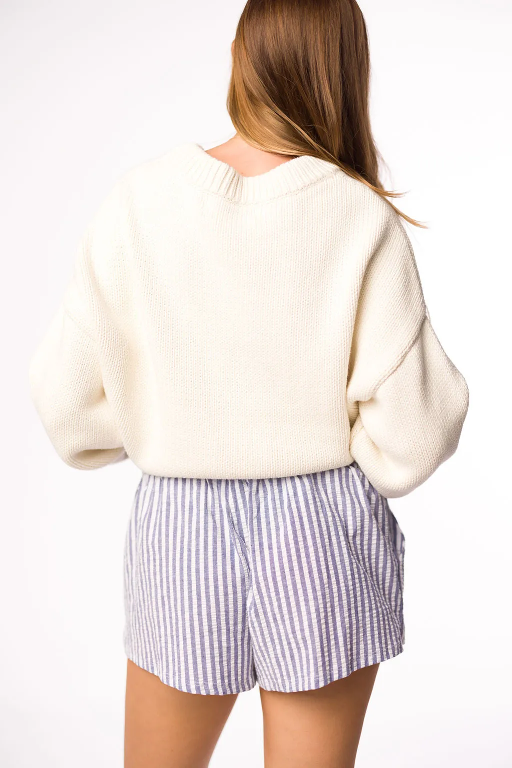 Fair Isle Sweater in Salt sold by Worth Collective product image thumbnail 5