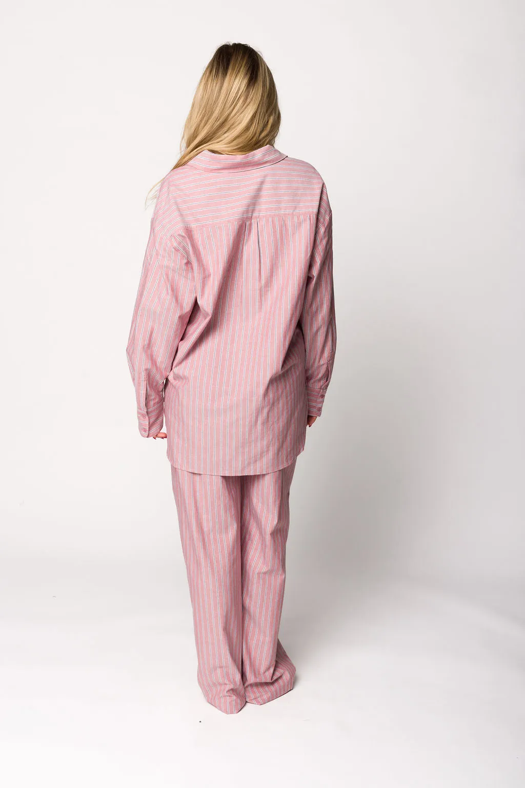 Ex-Boyfriend Shirt in Nantucket Stripe - Nursing Friendly *Final-Sale* sold by Worth Collective product image thumbnail 5