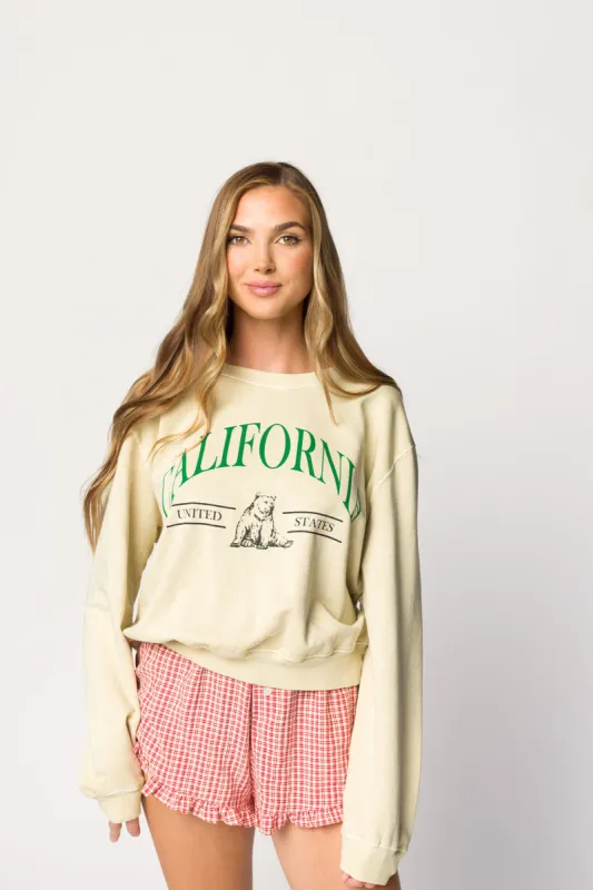 Blonde Wood California Sweatshirt sold by Worth Collective