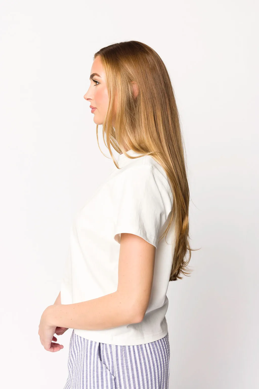 The Lanie Top in White sold by Worth Collective product image thumbnail 3