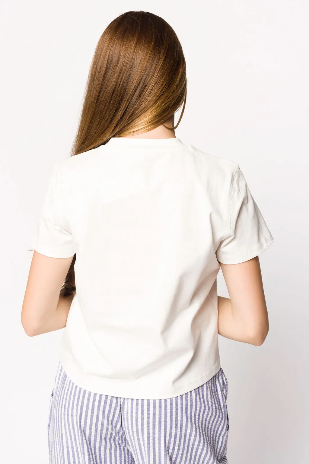 The Lanie Top in White sold by Worth Collective product image thumbnail 4