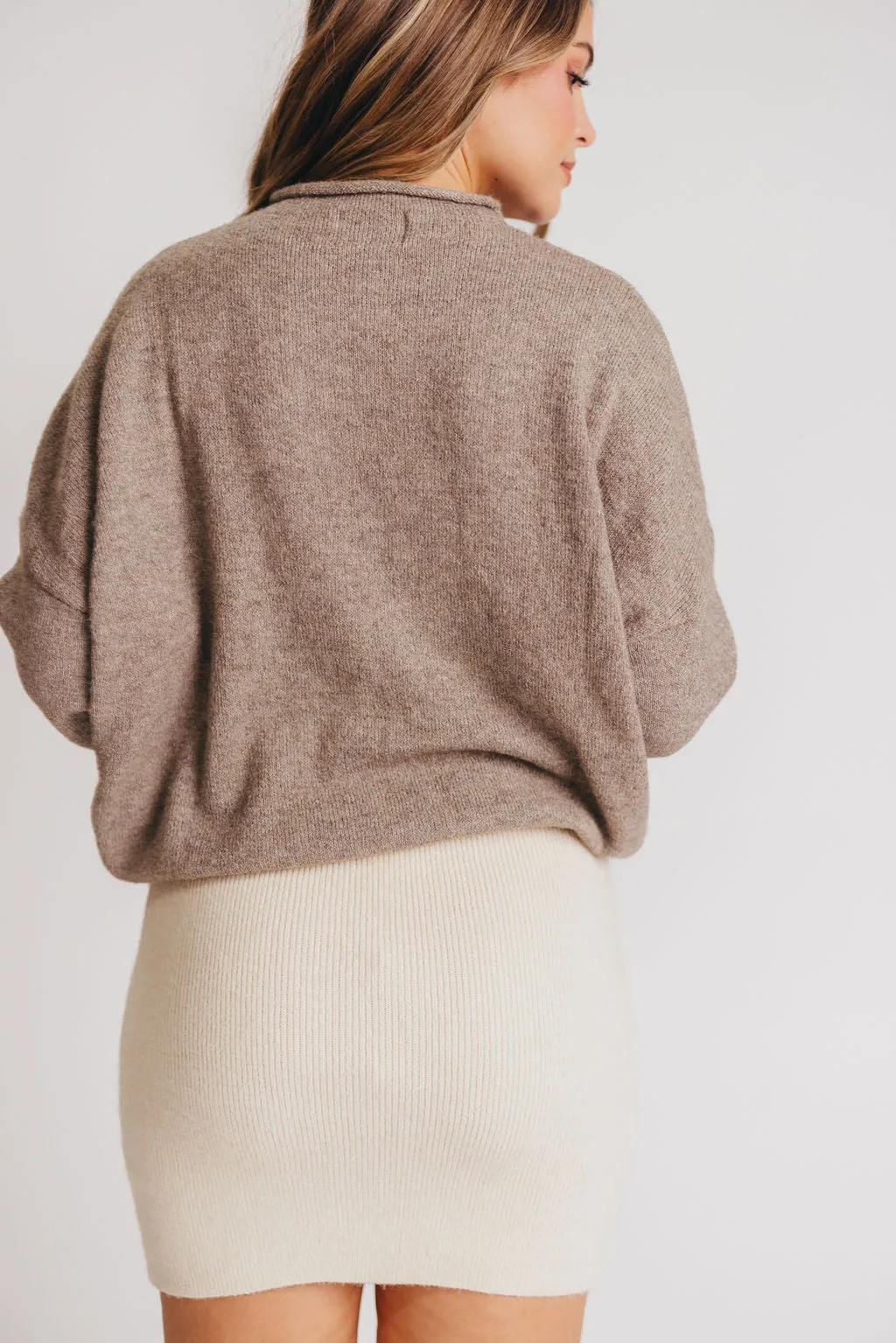 Piper Cardigan Top in Mocha sold by Worth Collective product image thumbnail 5