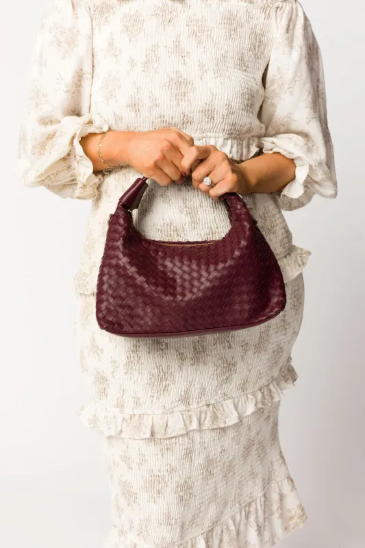 Ripley Crossbody in Burgundy sold by Worth Collective