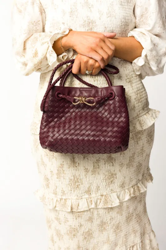 Blakely Crossbody in Wine sold by Worth Collective