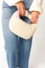 Tracy Woven Bag in Oatmilk sold by Worth Collective