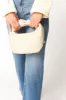 Tracy Woven Bag in Oatmilk sold by Worth Collective