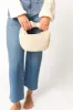 Tracy Woven Bag in Oatmilk sold by Worth Collective