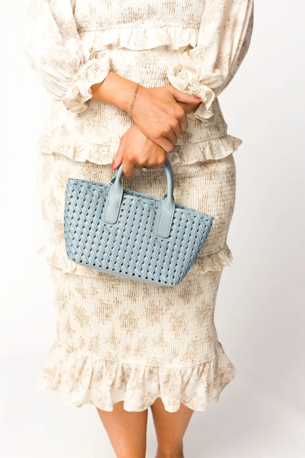 Paisley Tote in Denim sold by Worth Collective