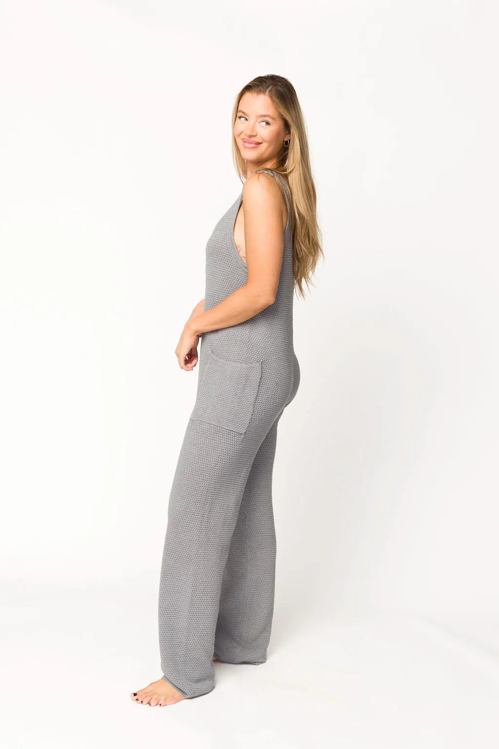 Arleth Jumpsuit in Dusty Blue sold by Worth Collective product image thumbnail 4
