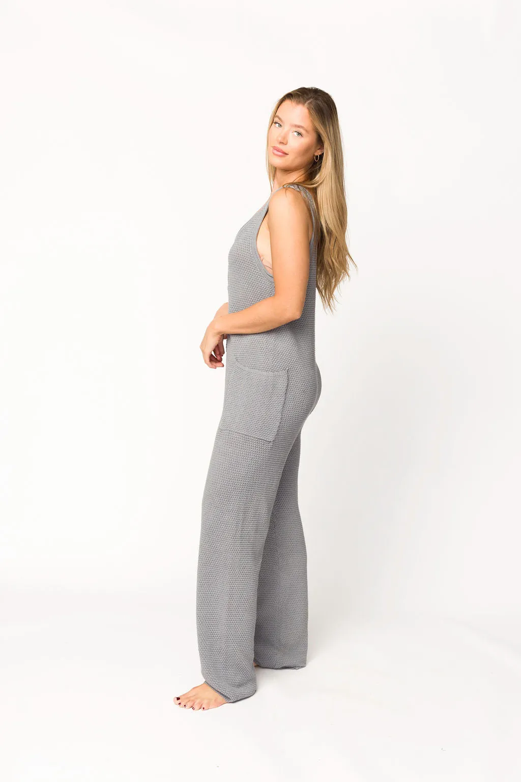 Arleth Jumpsuit in Dusty Blue sold by Worth Collective product image thumbnail 3