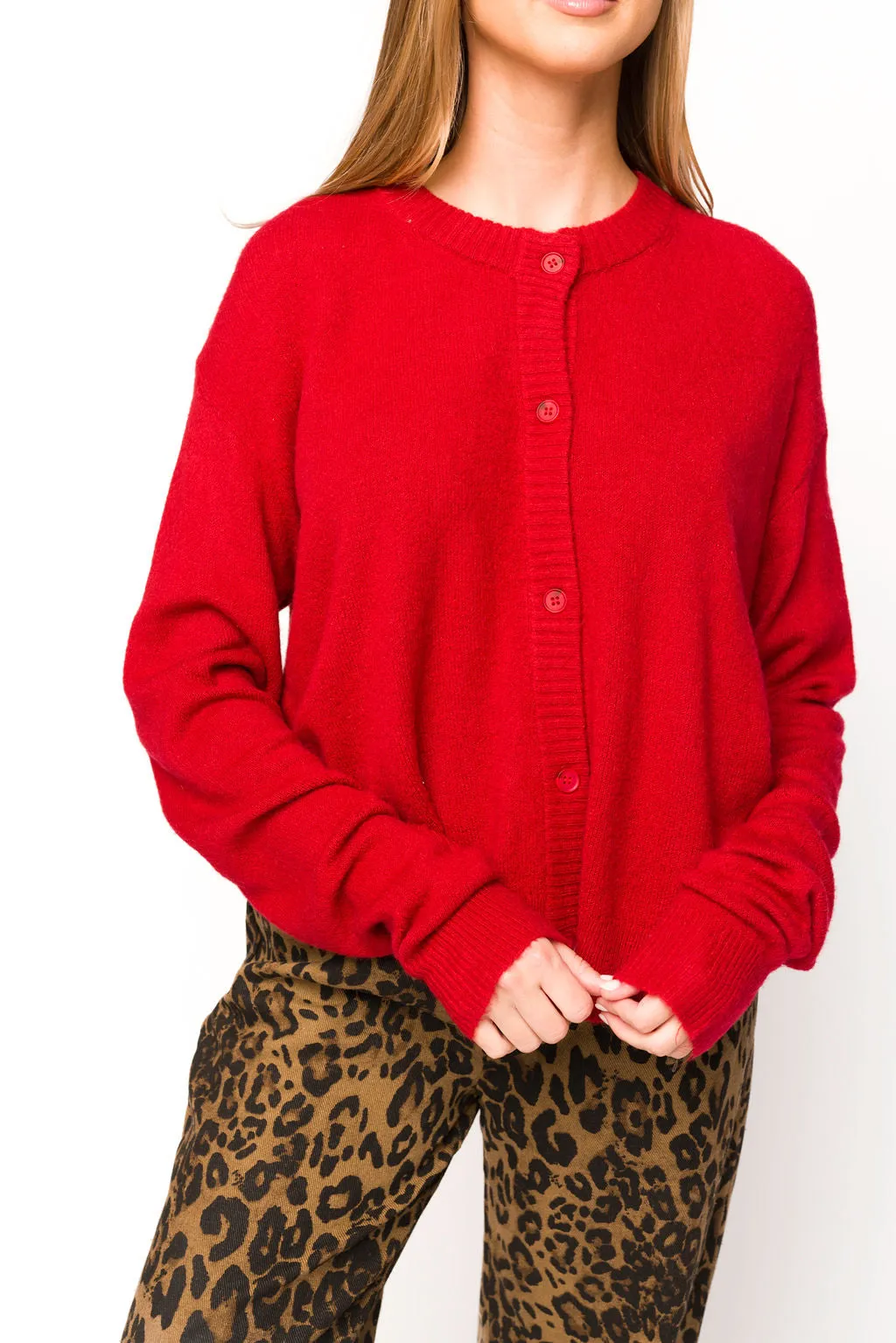 Gillian Sweater in Red sold by Worth Collective product image thumbnail 2