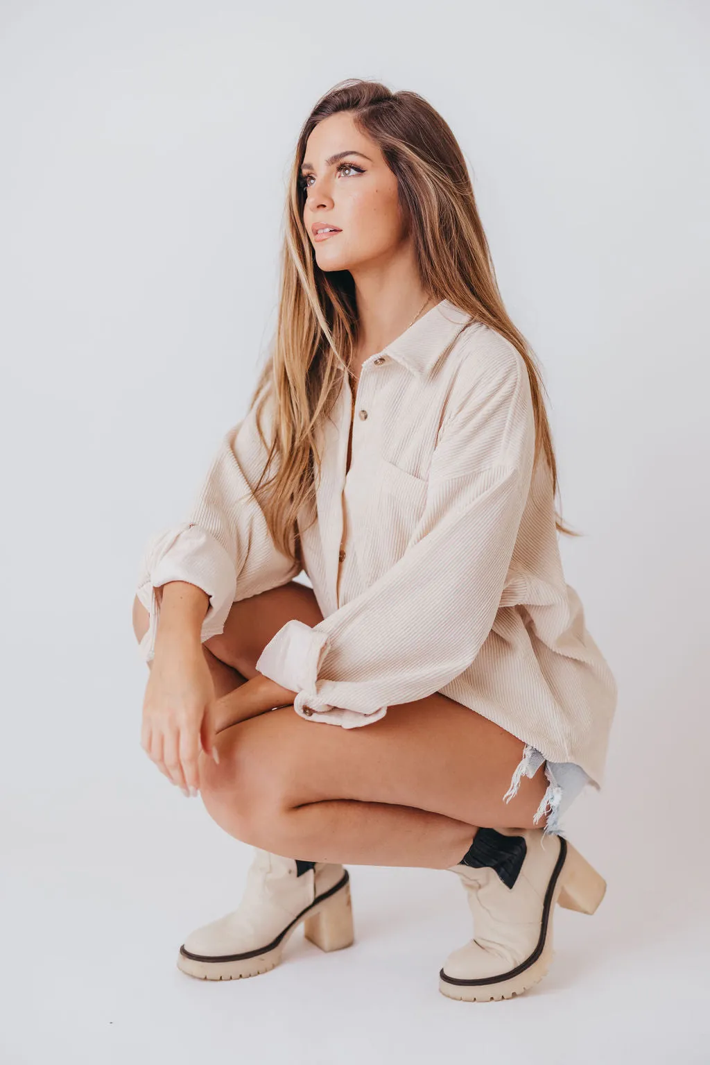 Free People James Chelsea Boots | White Leather sold by Worth Collective product image thumbnail 3