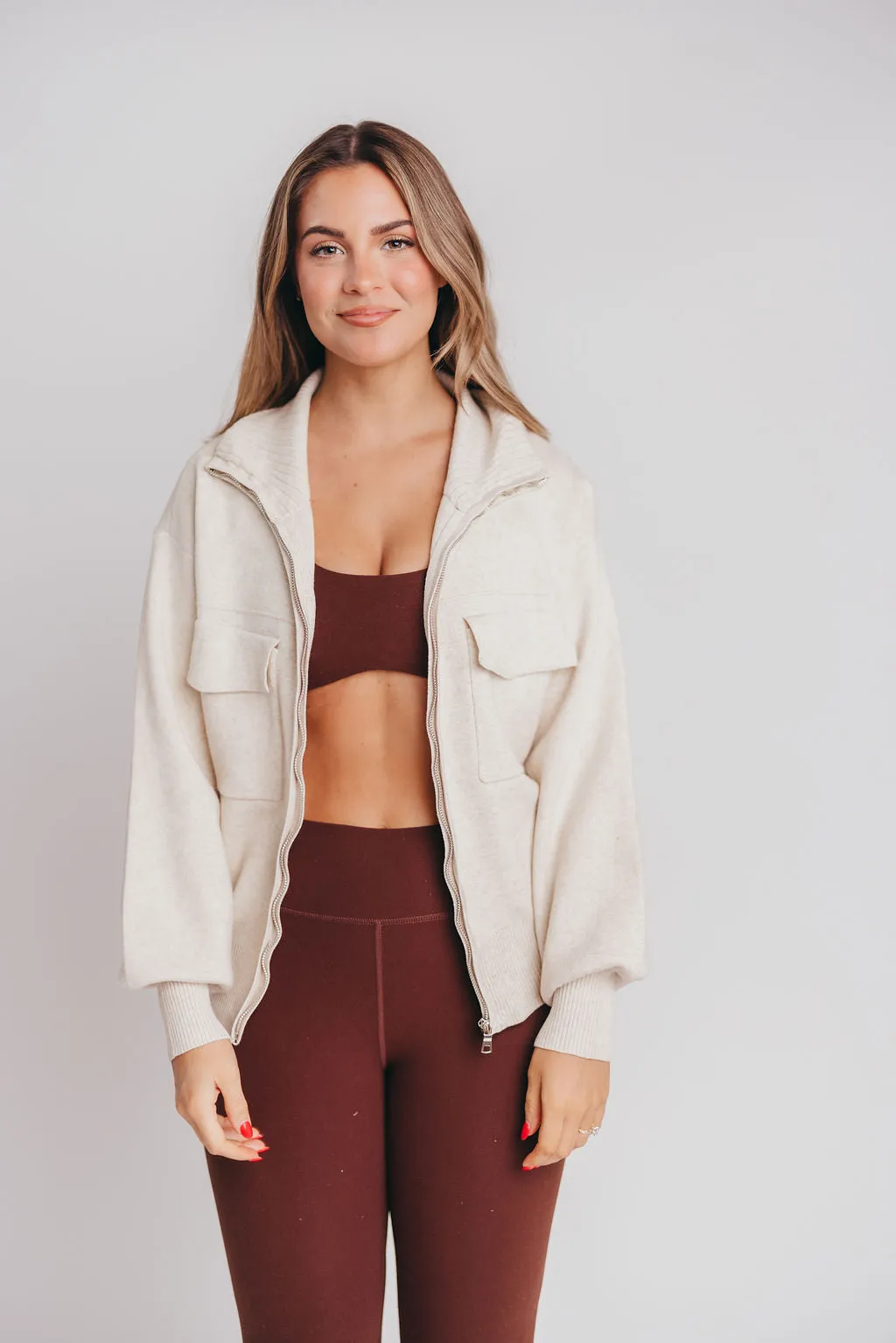 Dylan Jacket in Vaporous Grey sold by Worth Collective