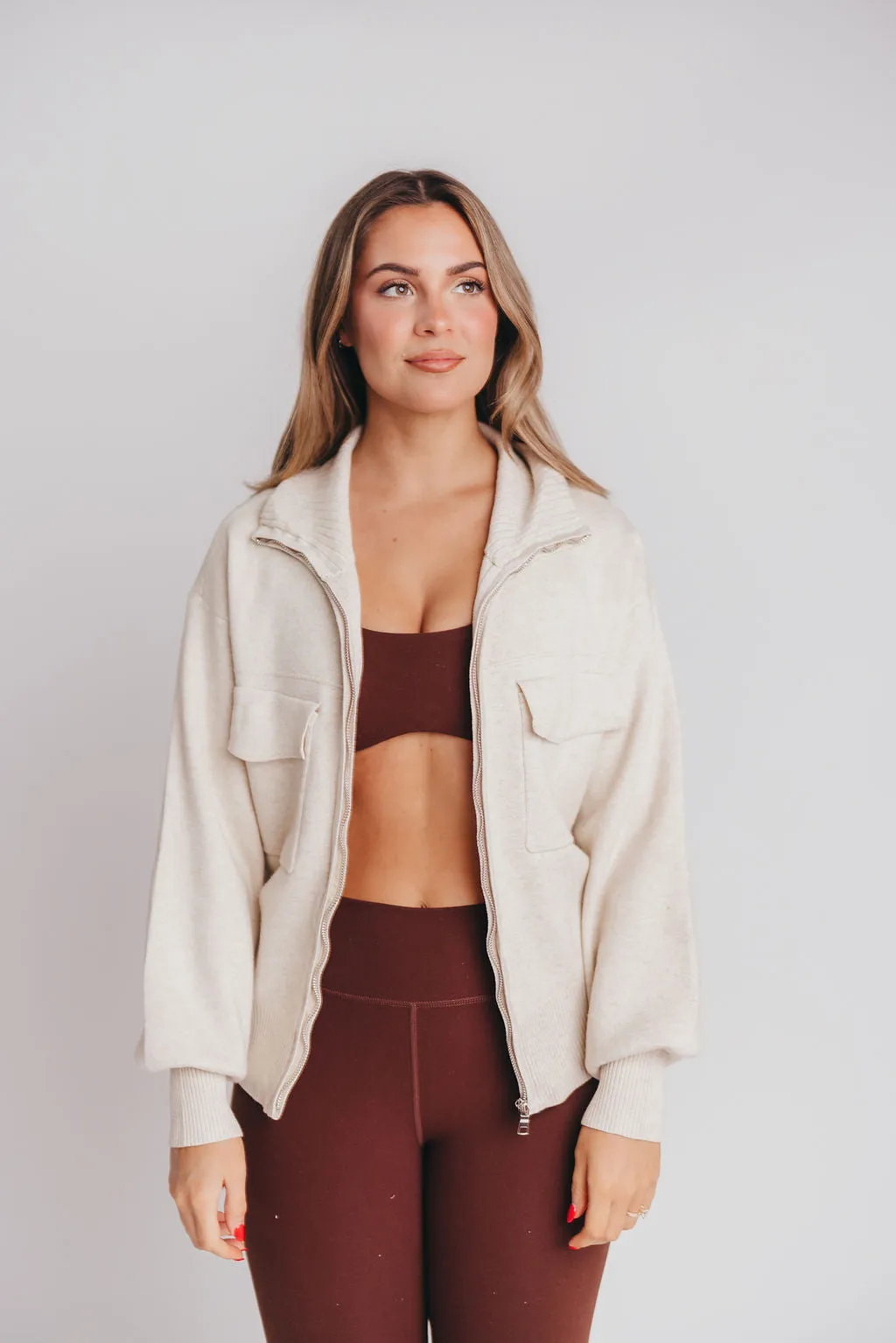 Dylan Jacket in Vaporous Grey sold by Worth Collective product image thumbnail 3