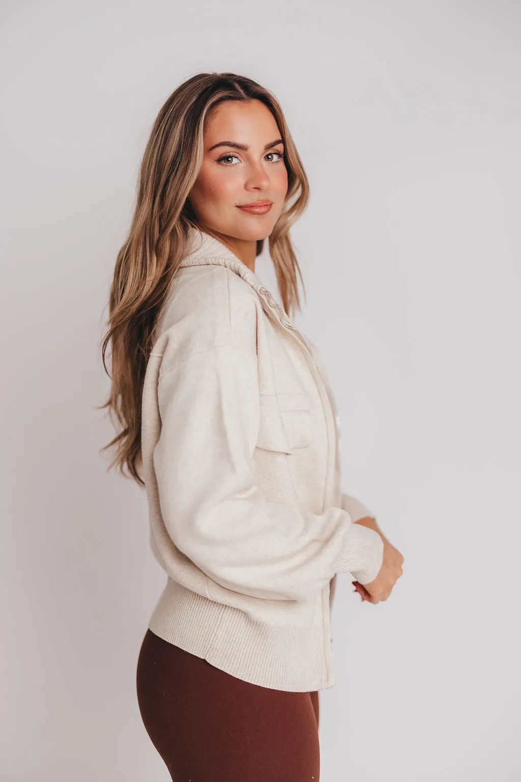 Dylan Jacket in Vaporous Grey sold by Worth Collective product image thumbnail 4