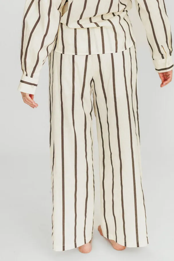 Rowan Pants in Black Stripe *Final-Sale* sold by Worth Collective product image thumbnail 3