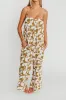 Leilani Geo Print Jumpsuit in Olive sold by Worth Collective