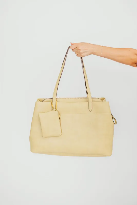 Romy Weekender Travel Tote in Butter sold by Worth Collective