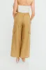 Kimora 100% Linen Pants in Brown Olive sold by Worth Collective
