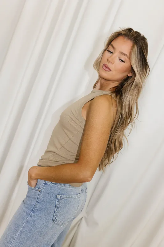 Toby Tank in Mocha sold by Worth Collective