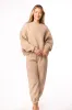 Comfy Cozy Sweatpants in Mocha sold by Worth Collective
