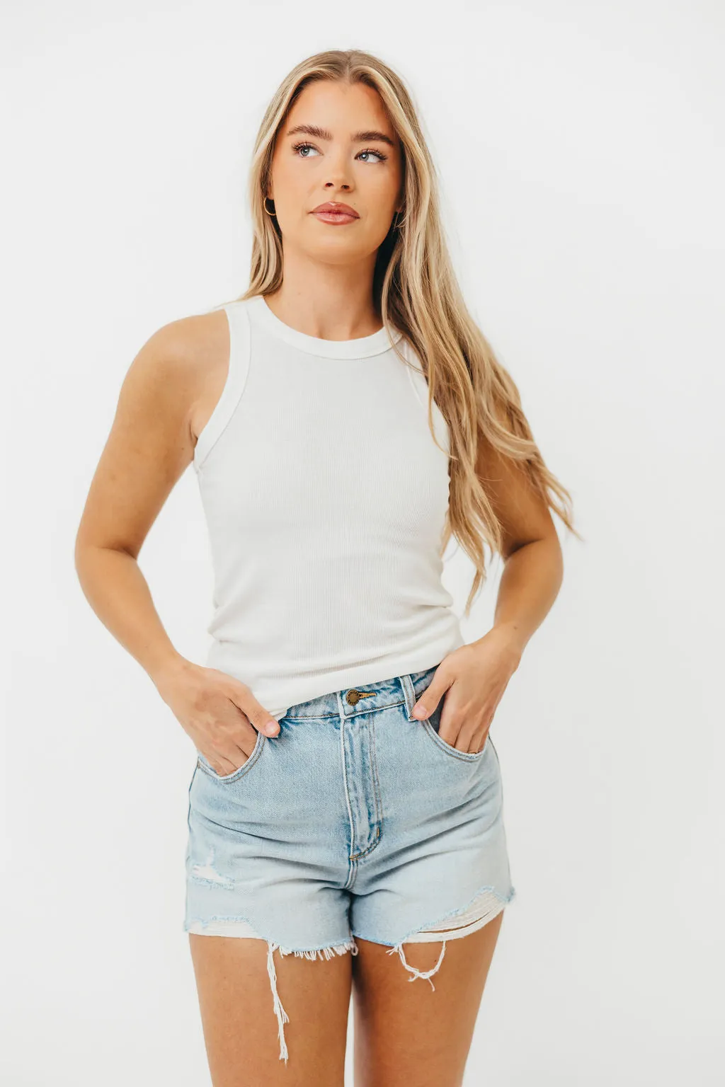 Toby Tank in Ivory sold by Worth Collective product image thumbnail 5