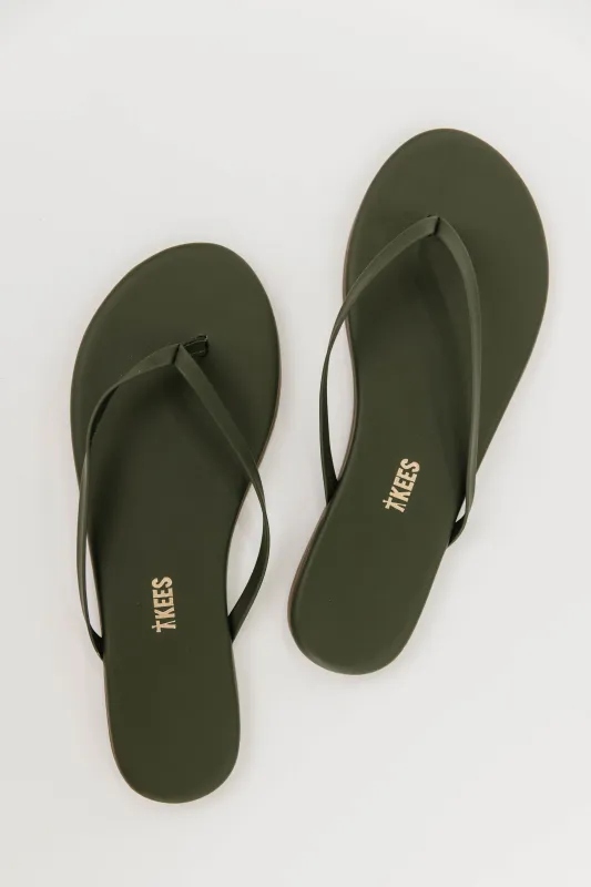 TKEES Lily Liners in Forest sold by Worth Collective