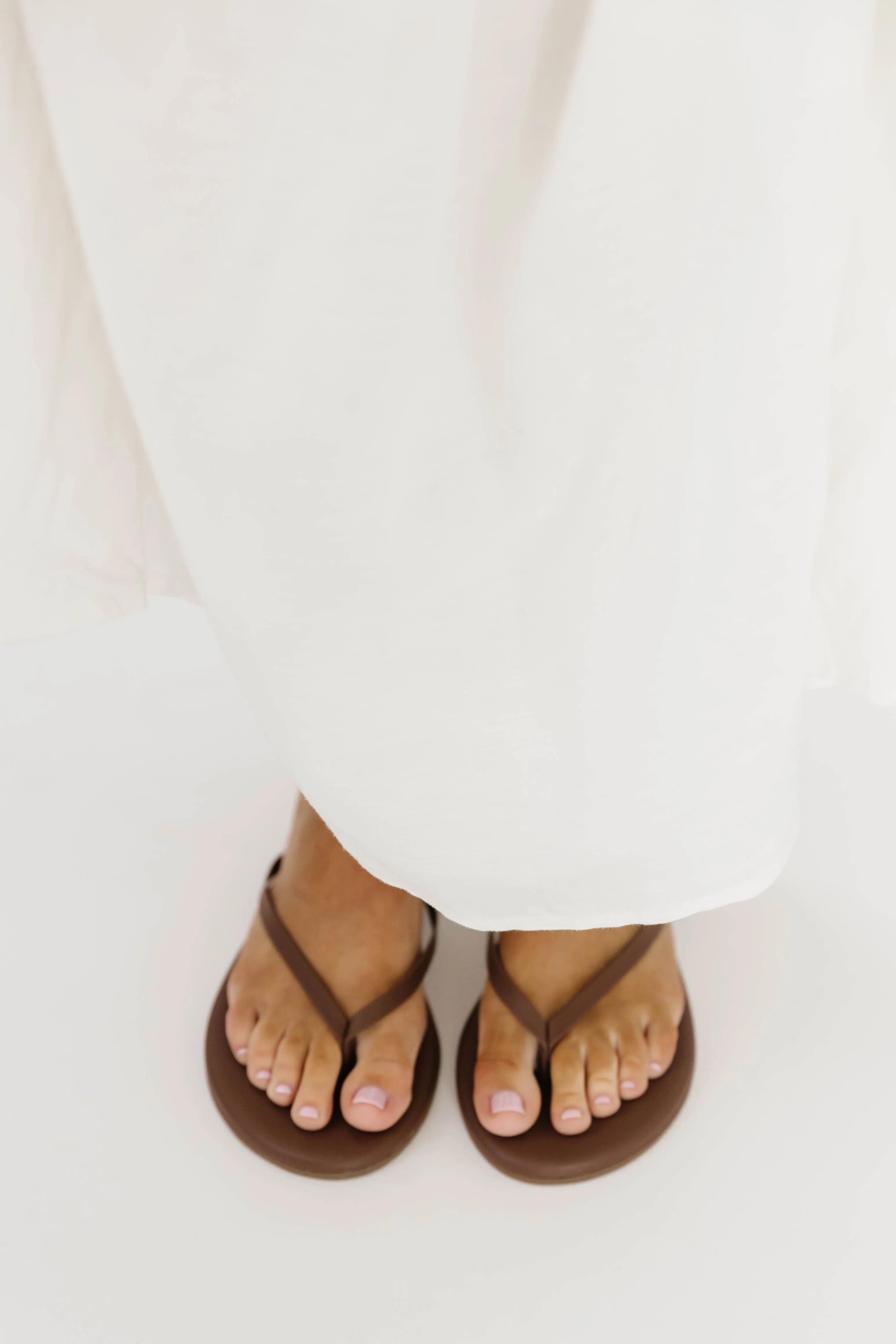 TKEES Foundations Matte Flip Flop Sandal in Cappuccino sold by Worth Collective product image thumbnail 4
