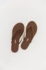 TKEES Foundations Matte Flip Flop Sandal in Cappuccino sold by Worth Collective