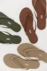 TKEES Foundations Matte Flip Flop Sandal in Cappuccino sold by Worth Collective