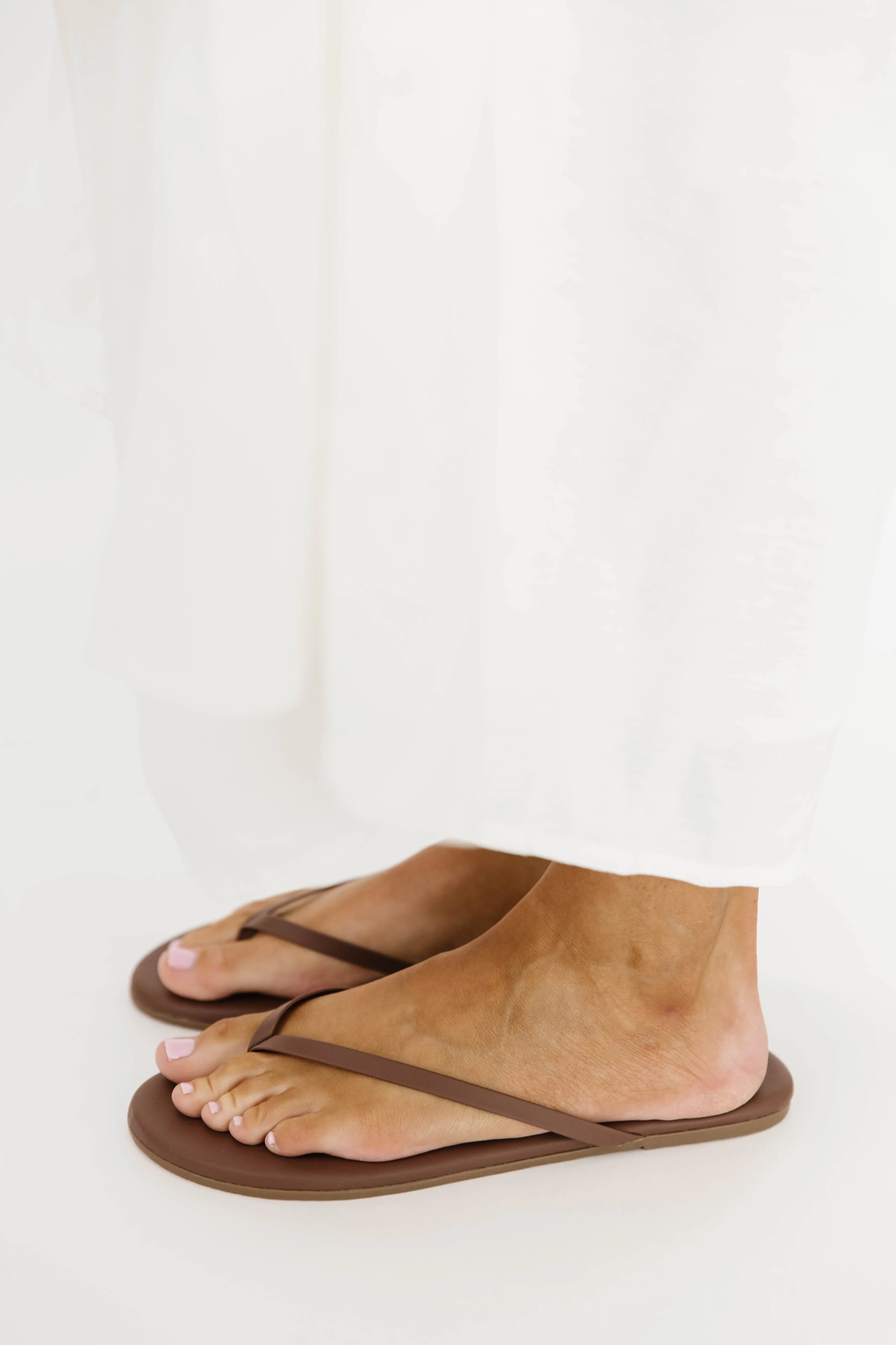TKEES Foundations Matte Flip Flop Sandal in Cappuccino sold by Worth Collective product image thumbnail 2