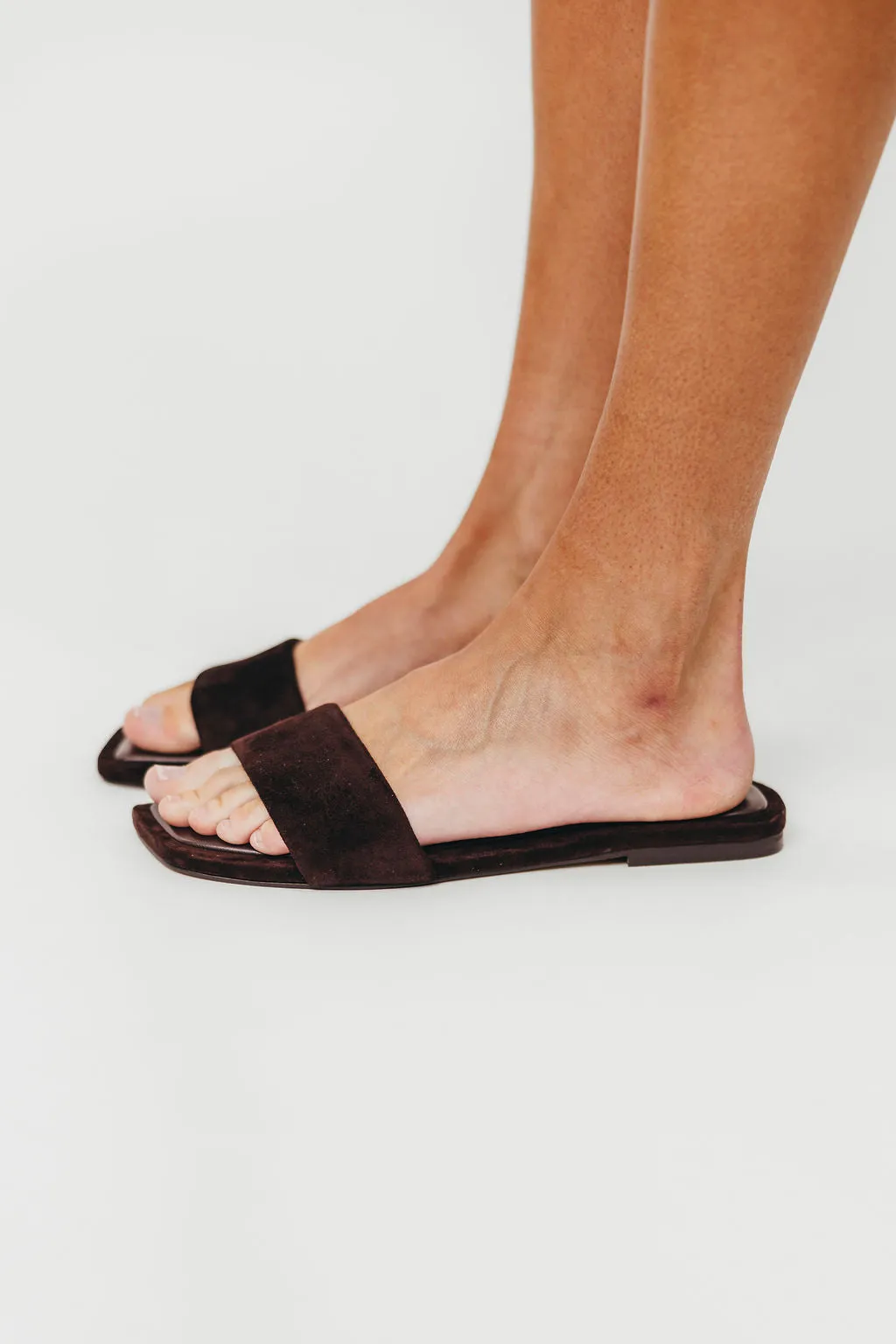 Lumina Brown Suede Sandal *Final-Sale* sold by Worth Collective product image thumbnail 2